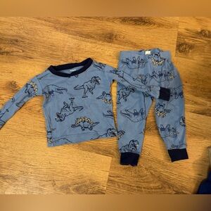 Dinosaur Print Pajama Set